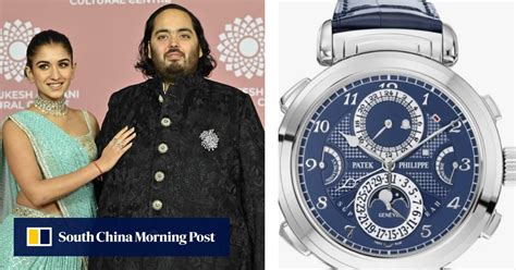 patek philippe grandmaster anant ambani|anant ambani chime.